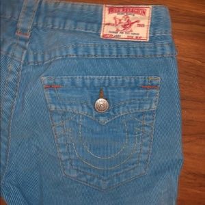 True Religion Joey Boot Cut Corduroy Jeans
